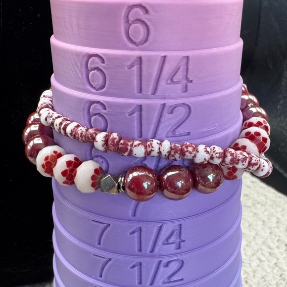 4 Piece Pearl And Bead Necklace, Bracelet, And Earrings Set - Picture 5 of 7